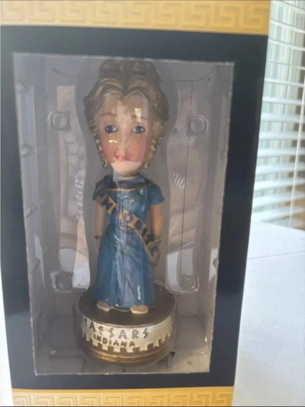 Caesars Indiana Bobblehead Set Complete Collection 5 Legends Deities NIB Caesar